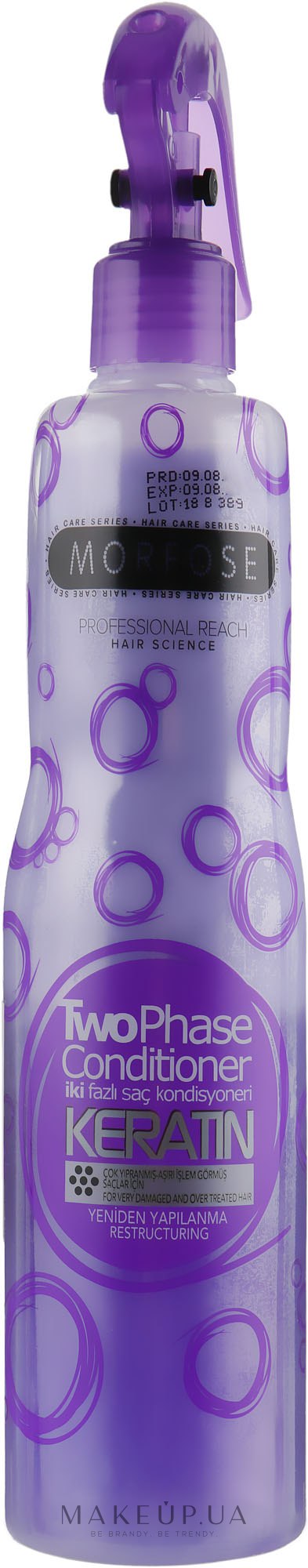 MORFOSE Кондиционер для волос волос Keratin Purple 400мл