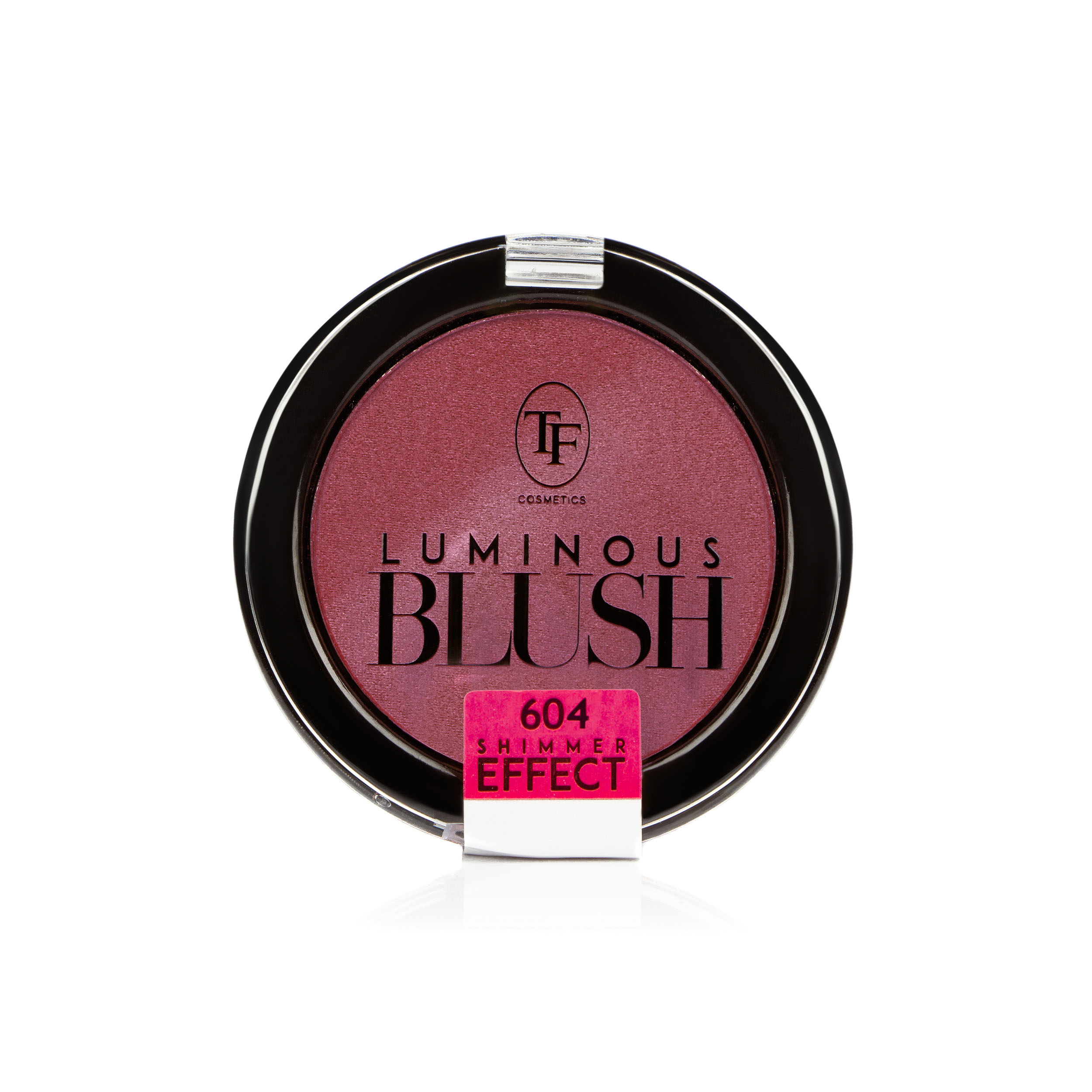 Triumf Румяна "Luminous Blush" пудровые с шиммер эффектом тон 604 "пепельный розовый"