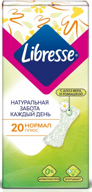 Libresse Natural Care Pantyliners 20 (9965) 