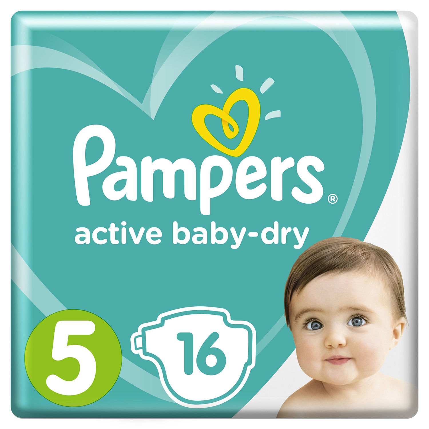 Pampers Подгузники Active Baby Dry Junior 16