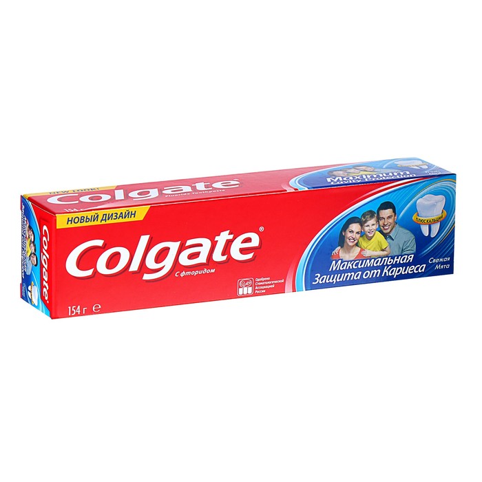 Colgate Зубная паста Защита от кариеса Свежая мята 100мл 