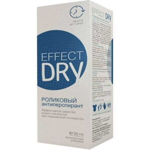 Effect Dry 50 мл ролик.антиперспирант длит.действ. при повышенной потливости