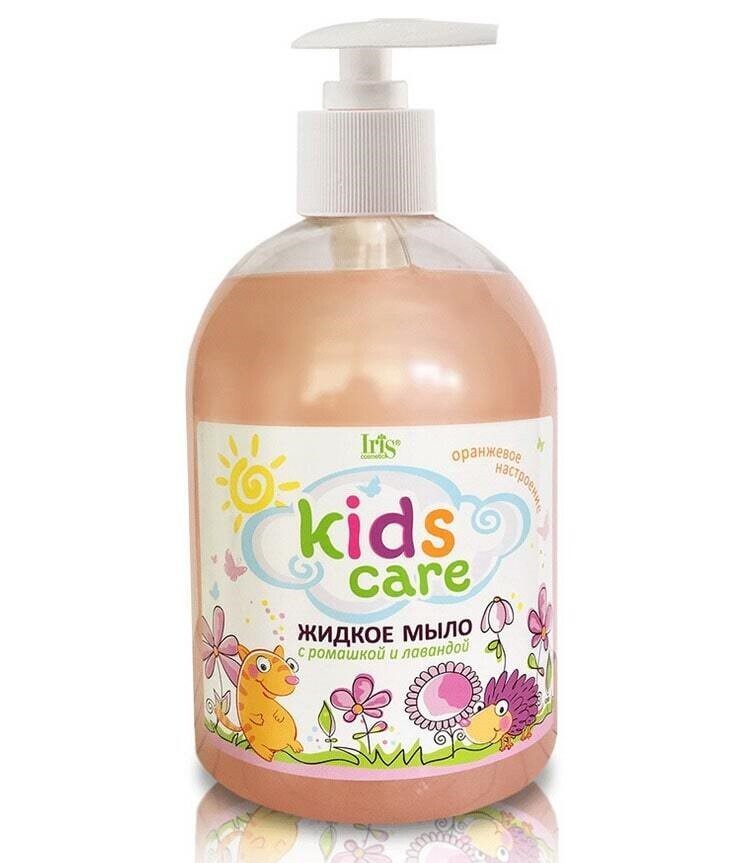 Iris Для детей Kids Care Жидкое мыло с ромашкой и лавандой, 500мл (5704)