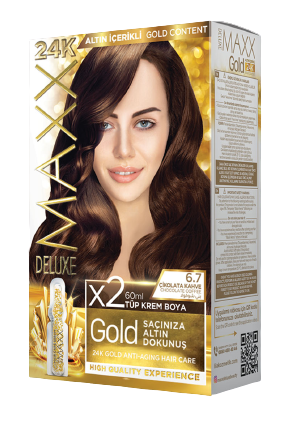 MAXX DELUXE PREMIUM Краска для волос 6.7