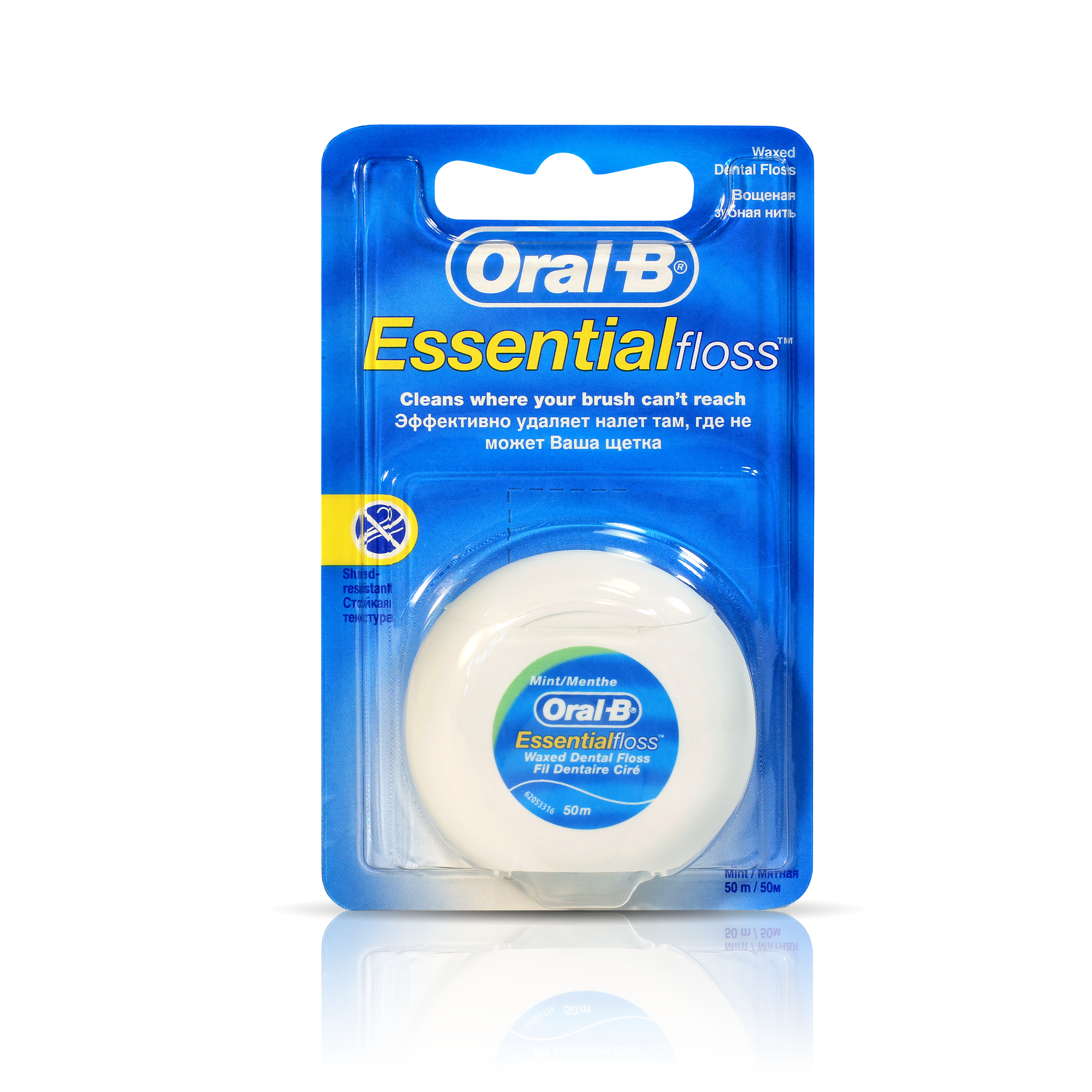 Oral-B Зубная нить Essentialfloss Мятный вкус 50м