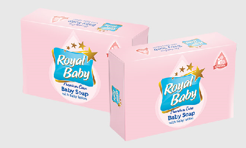 Детское туалетное мыло Royal Baby "Розовый" 100гр