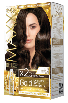 MAXX DELUXE PREMIUM Краска для волос 5.0