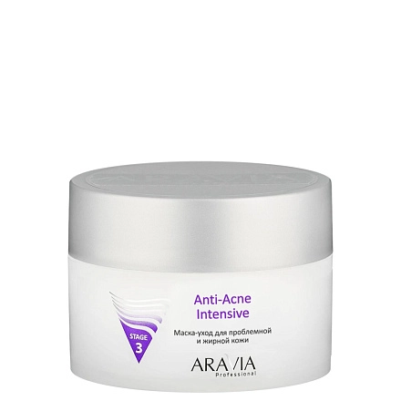 ARAVIA Professional Маска-уход для проблемной и жирной кожи Anti-Acne Intensive, 150 мл/12 