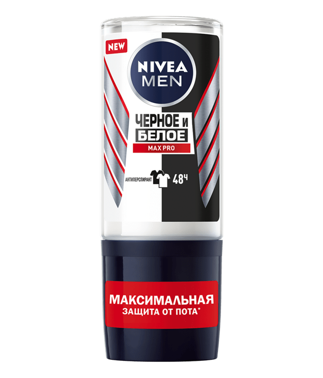 Nivea Антиперспирант MEN Черное и Белое® Max Pro 50мл