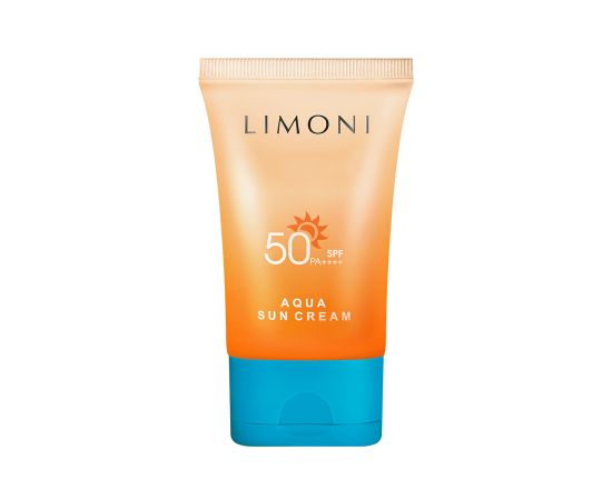LIMONI Солнцезащитный крем SPF 50+РА++++ Aqua Sun Cream 50ml