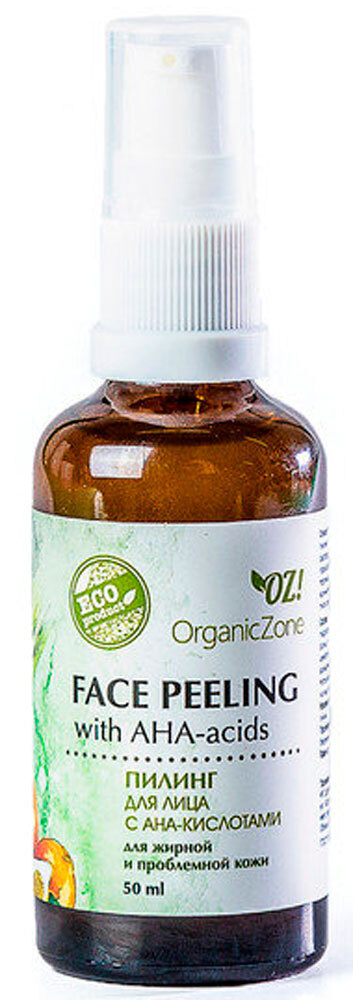 OZ Пилинг для лица с АНА-кислотами для жирной и проблемной кожи (50 мл)