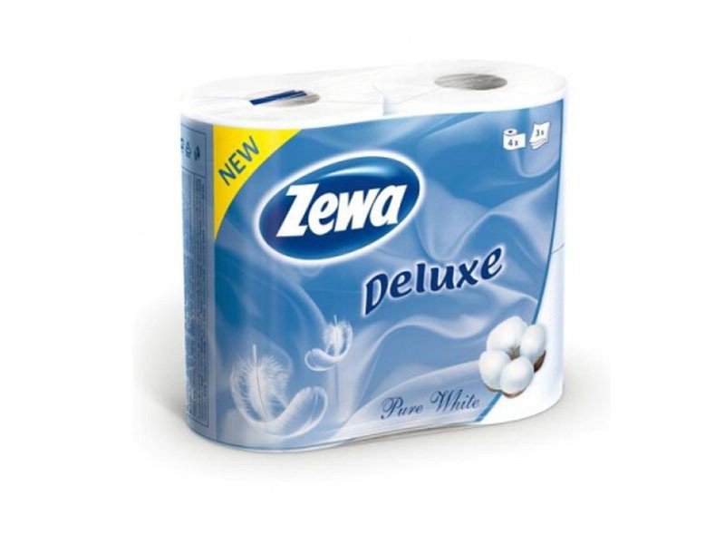 Zewa Туалетная бумага 3-х слойная белая  (4/14) 3228