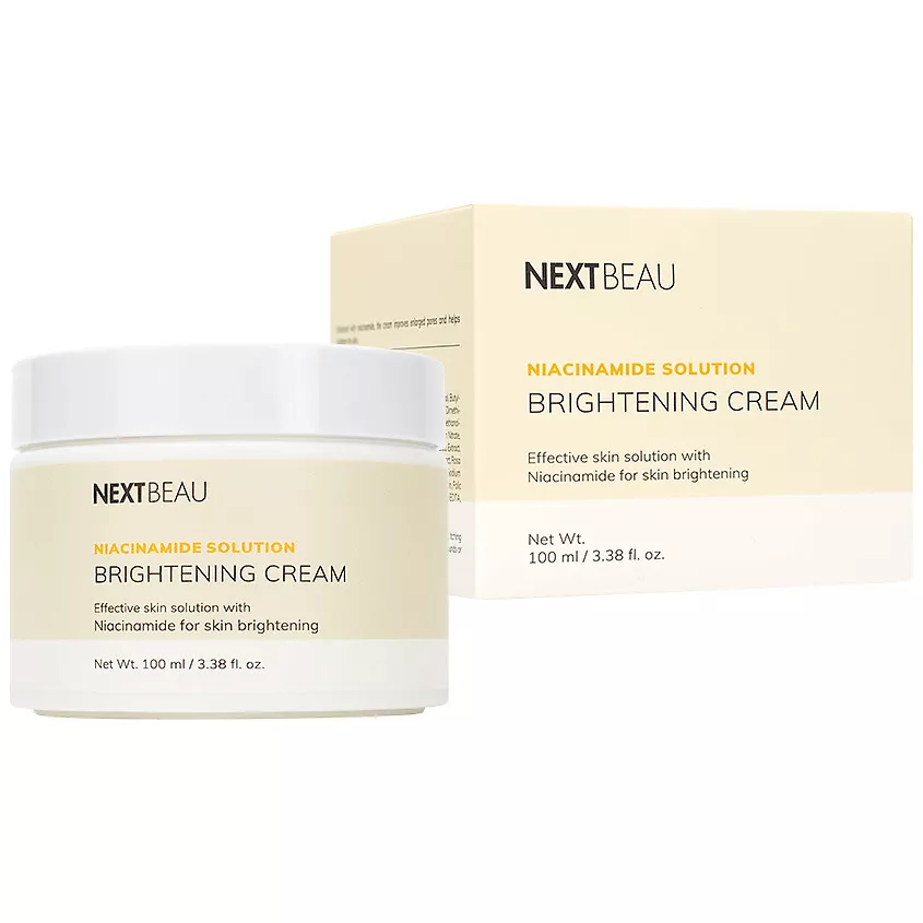 NEXTBEAU NIACINAMIDE SOLUTION Brightening Cream Крем для лица с Ниацинамидом 100 мл