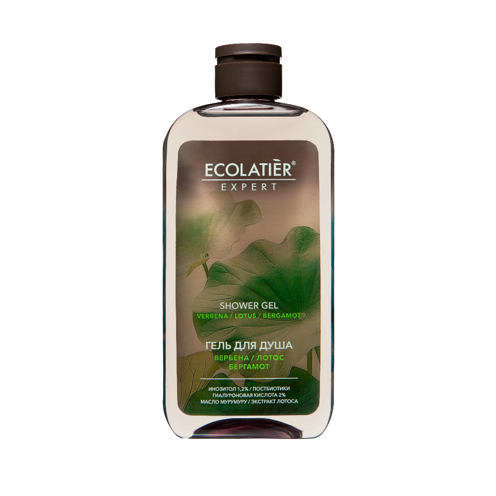 Ecolatier EXP ГЕЛЬ ДЛЯ ДУША "ВЕРБЕНА, ЛОТОС, БЕРГАМОТ" , 400 мл