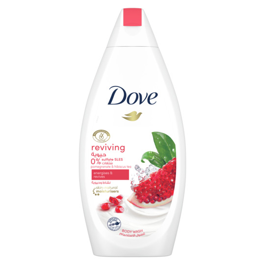 DOVE ГЕЛЬ ДЛЯ ДУША ОЖИВЛЯЮЩИЙ ГРАНАТ 500мл