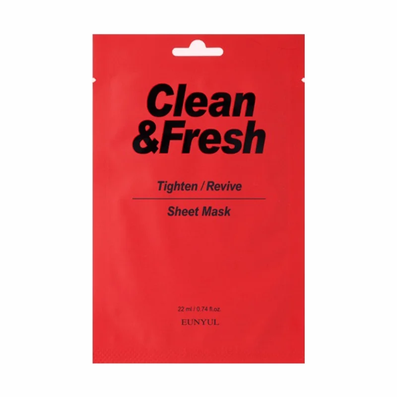 EUNYUL Clean & Fresh Mask Tighten/Revive Sheet Маска для лица Сужение пор/Восстановление