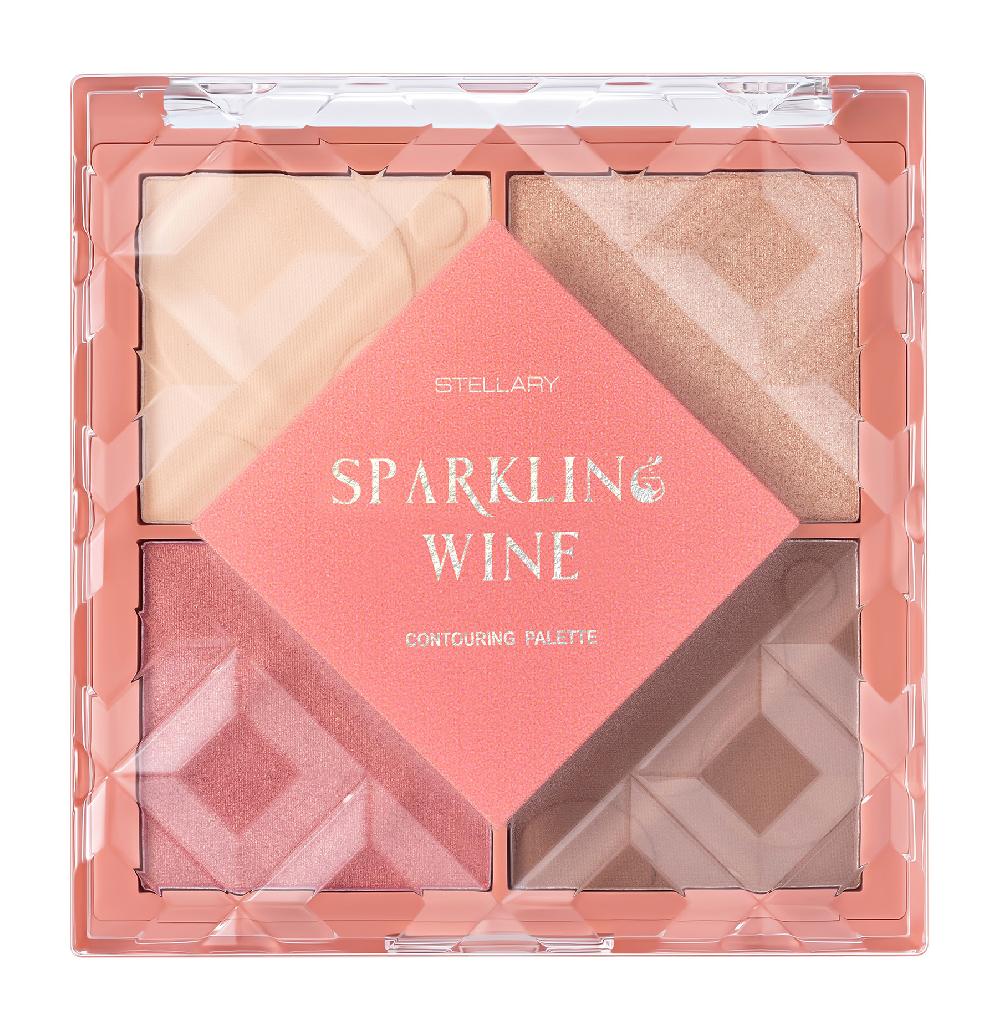 Stellary Палетка для контуринга / Contouring palette Sparkling wine collection тон 01