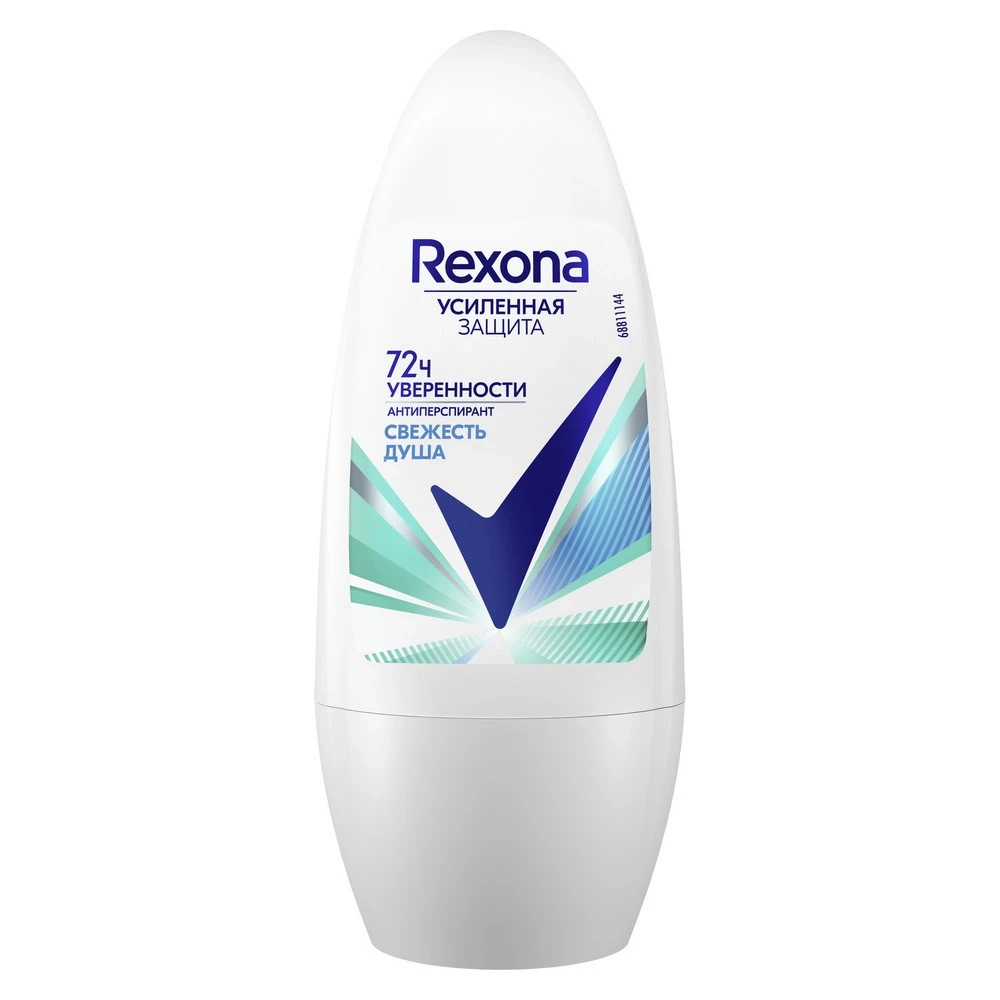 Rexona Дезодорант- роликовый 50мл женский Shower Clean