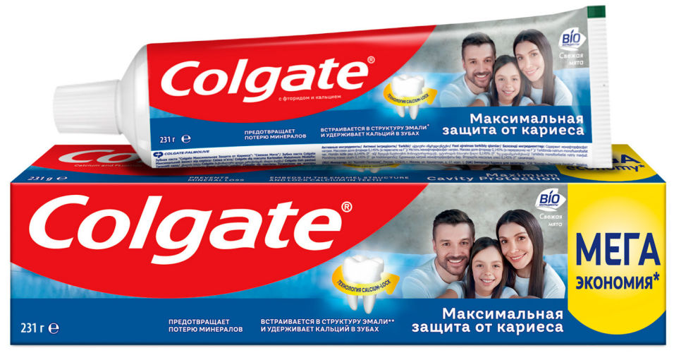 Colgate Зубная паста Макс Защита от кариеса 150мл