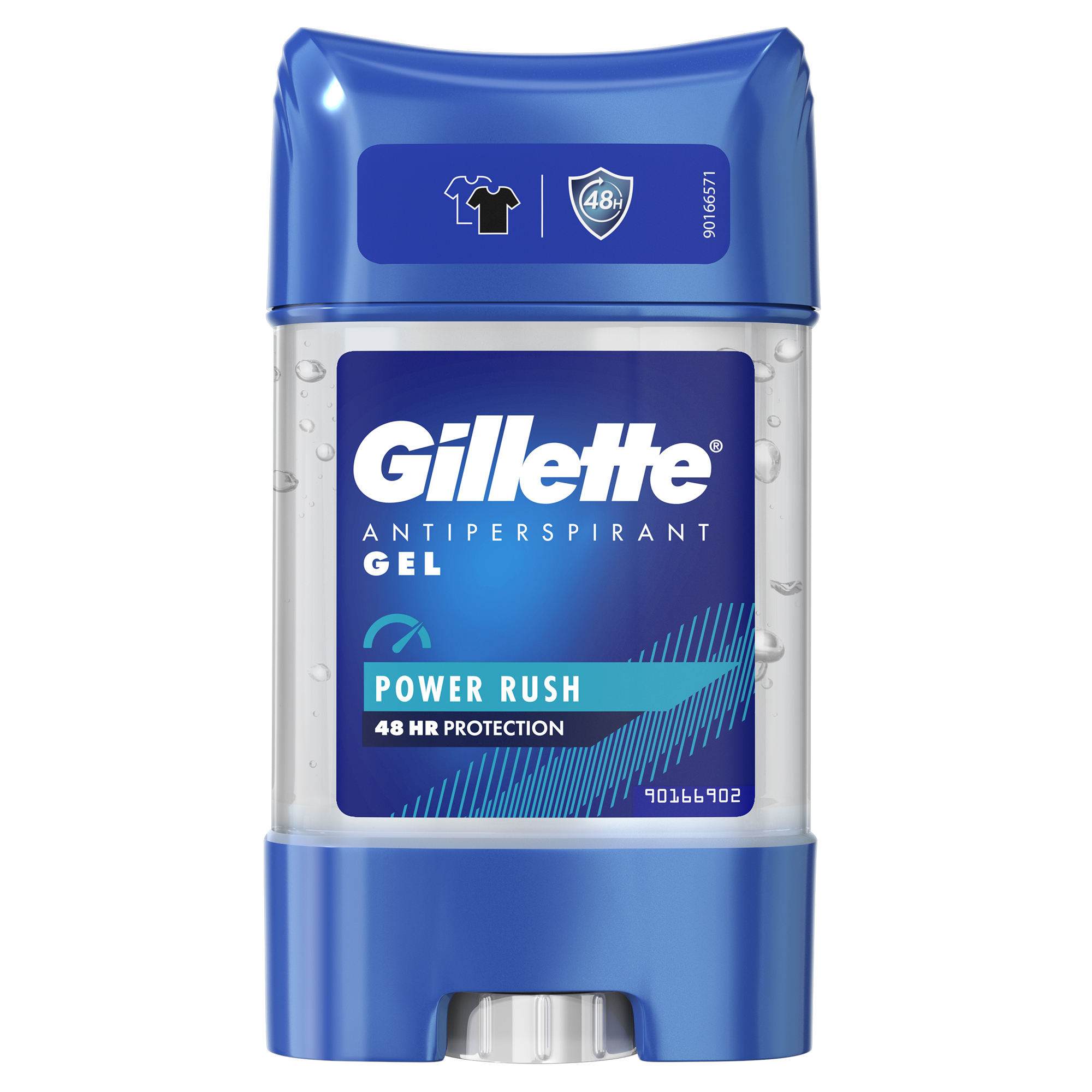 GILLETTE Гелевый антиперспирант_дезодорант Power Rush 70мл