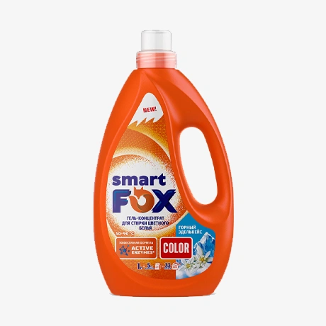 SMART FOX Гель-концентрат для стирки COLOR Горный эдельвейс