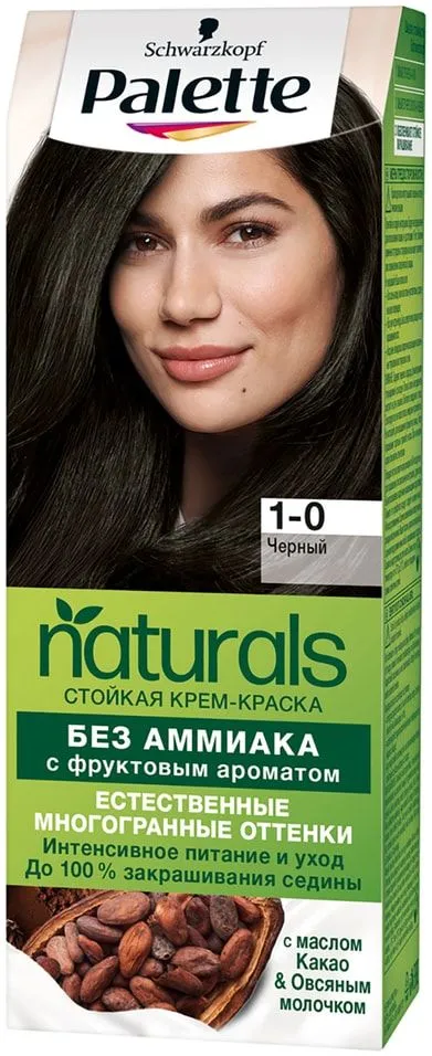 Palette Naturals 1-0 Черный