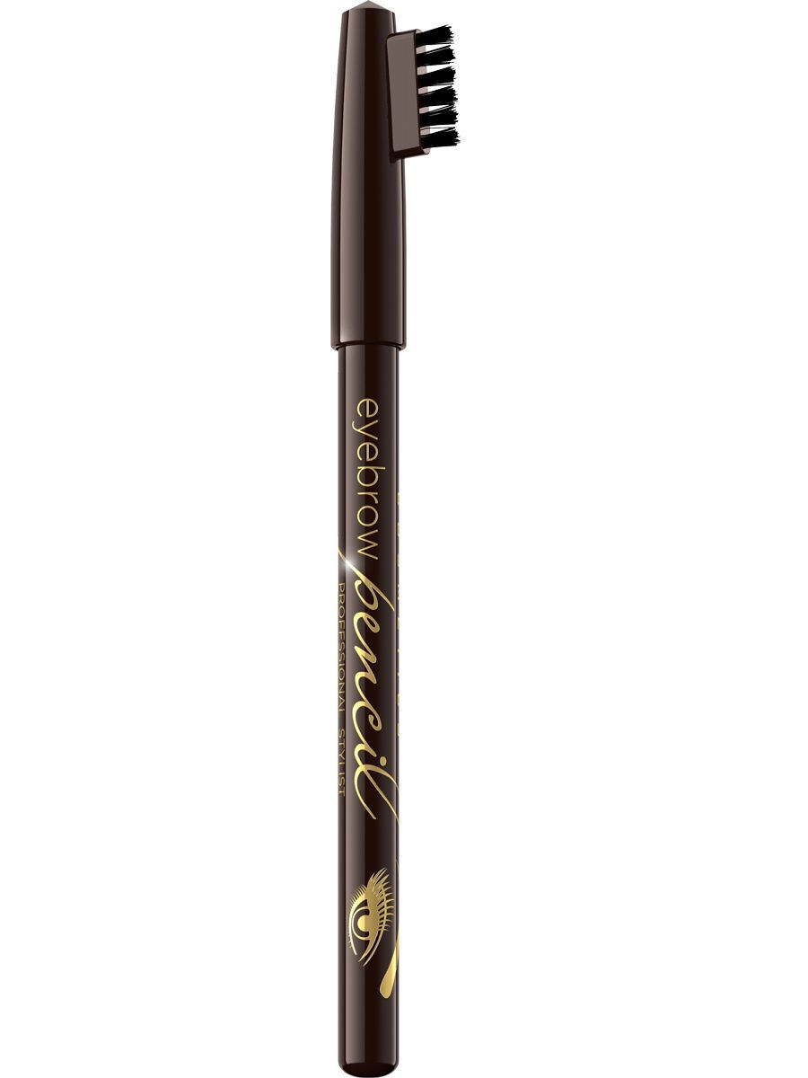 Eveline Контурный карандаш для бровей Medium brown серии Eyebrow Pencil