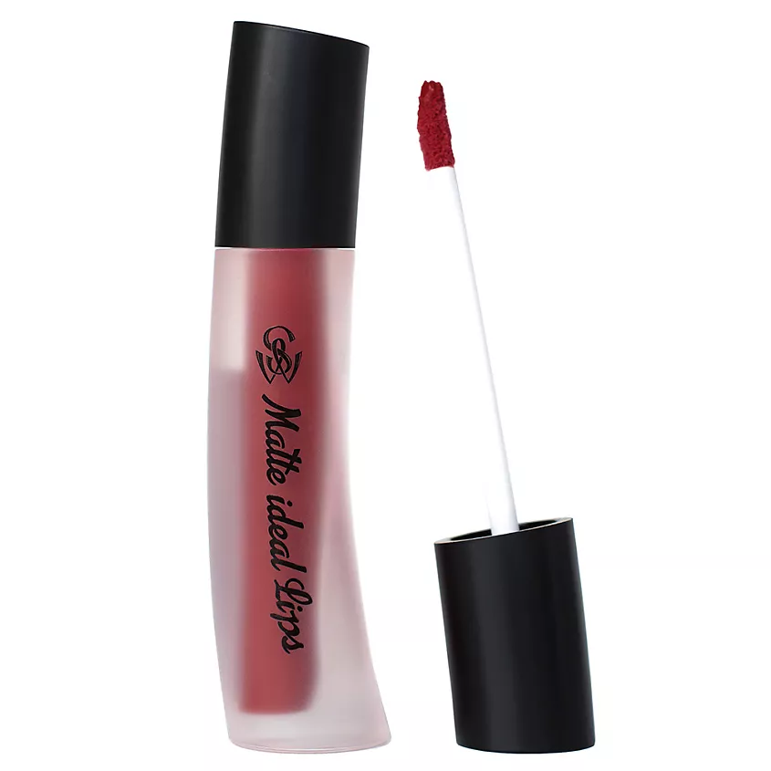 Shinewell Матовая жидкая помада Matte ideal Lips, тон 08