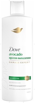 Dove Шампунь Уход за длиной, 375 мл