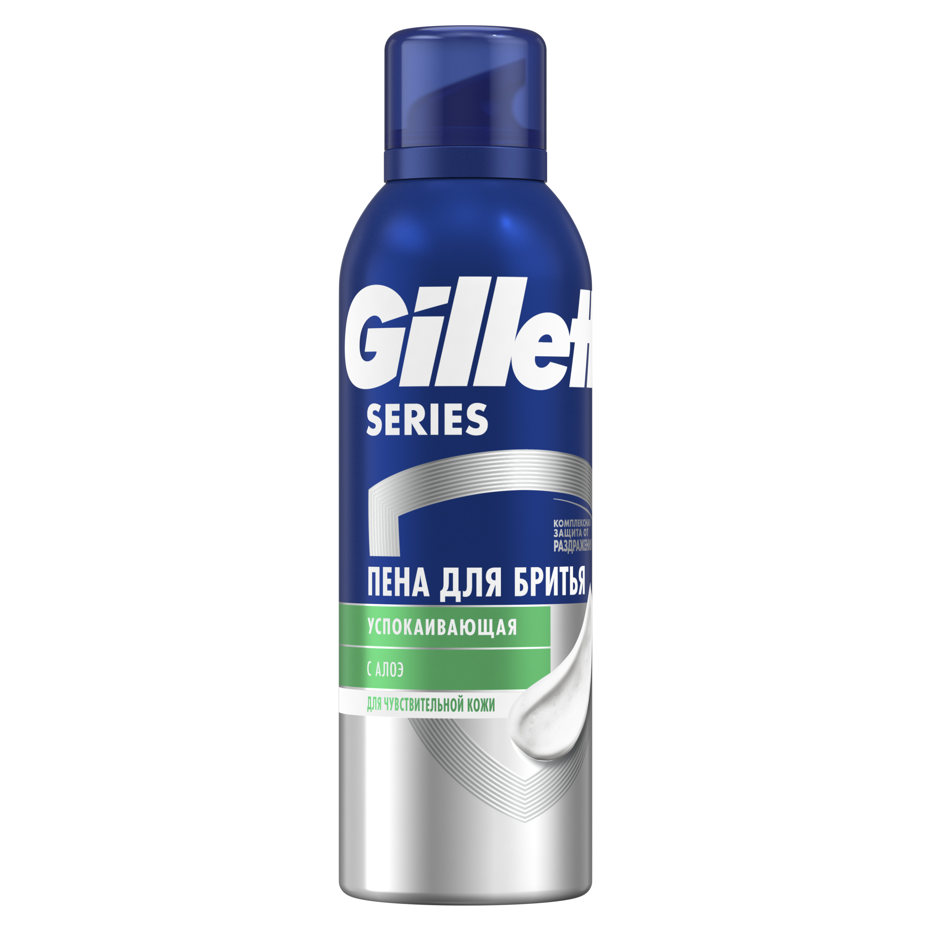 GILLETTE SERIES Пена для бритья успокаивающая 200мл