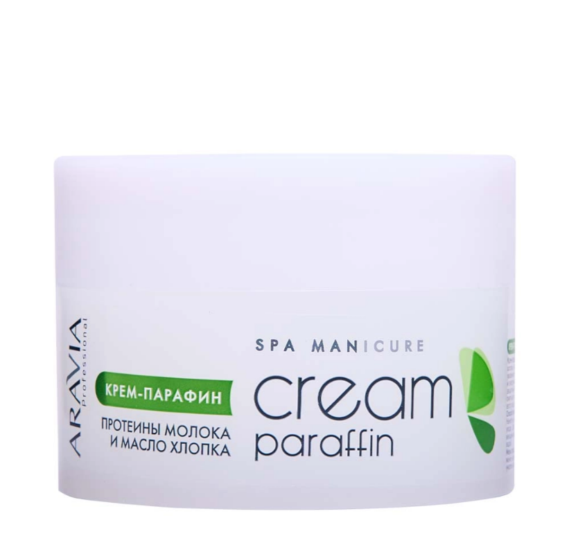 ARAVIA Professional Крем-парафин "Натуральный" с молочными протеинами и маслом хлопка, 210 мл