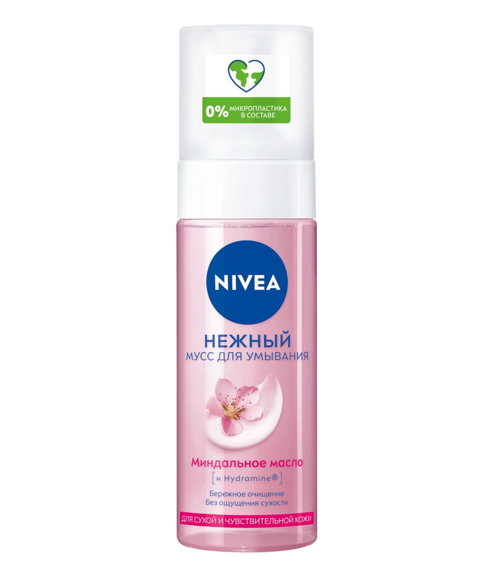 Nivea Мусс для умывания Нежный для сухой и чувствительной кожи 86727