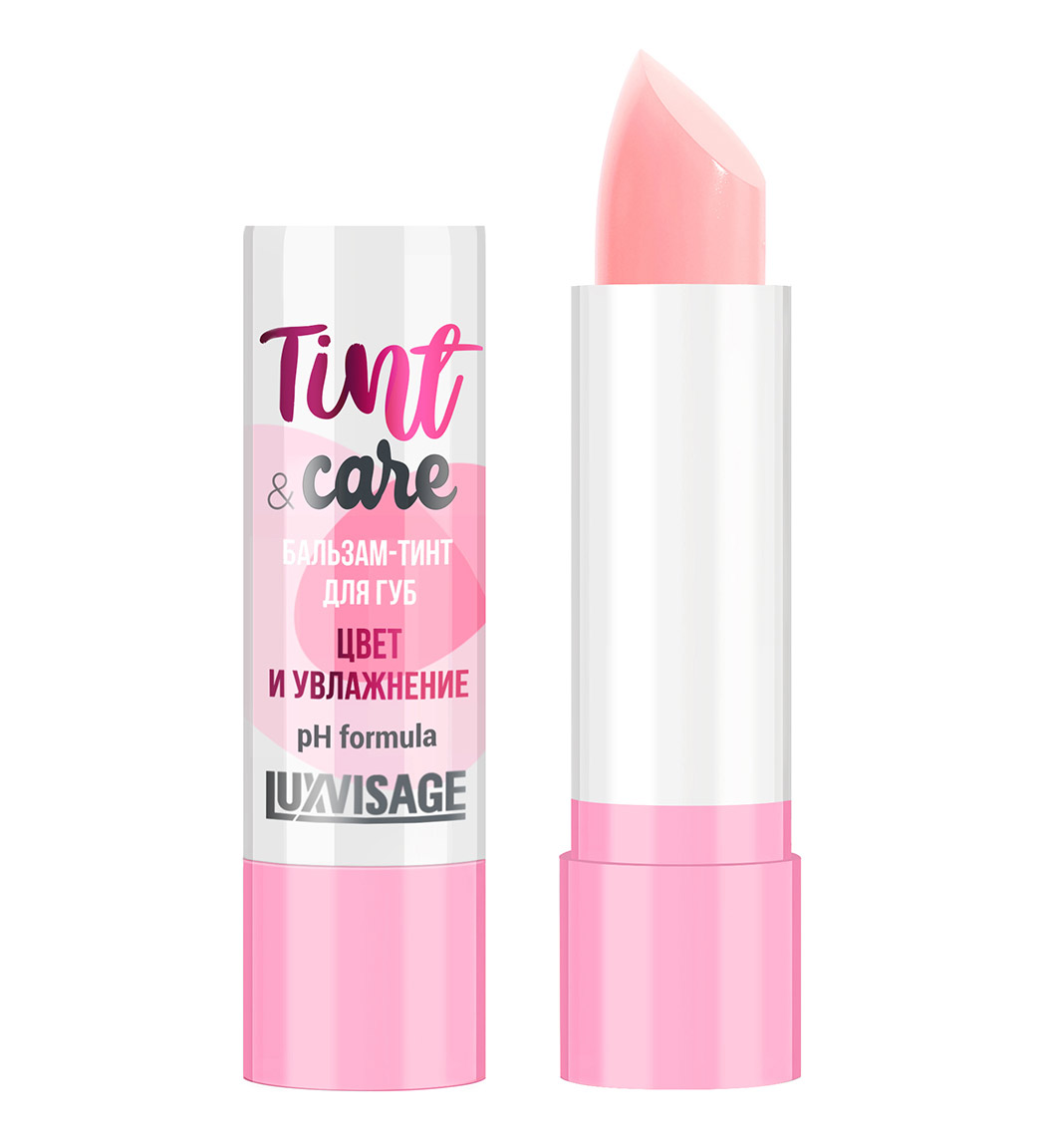 Luxvisage Бальзам-тинт для губ Tint & care pH formula цвет и увлажнение , 01 тон/12