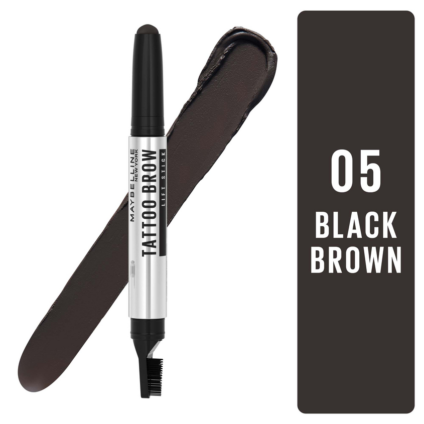 Maybelline Карандаш для бровей Tattoo Brow Lift #05 black brown
