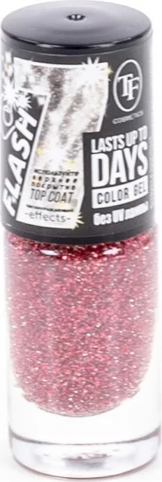 Triumf лак для ногтей "Color Gel FLASH" тон 357, 8мл "Red flash/Красная вспышка" (4501)