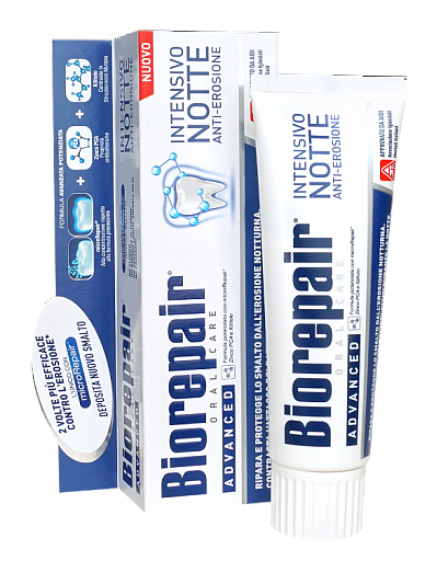 Biorepair Intensive Night Repair Зубная паста Ночное восстановление 75 мл