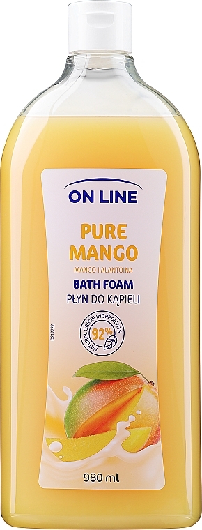 On Line Пена для ванны Pure Mango 980 мл
