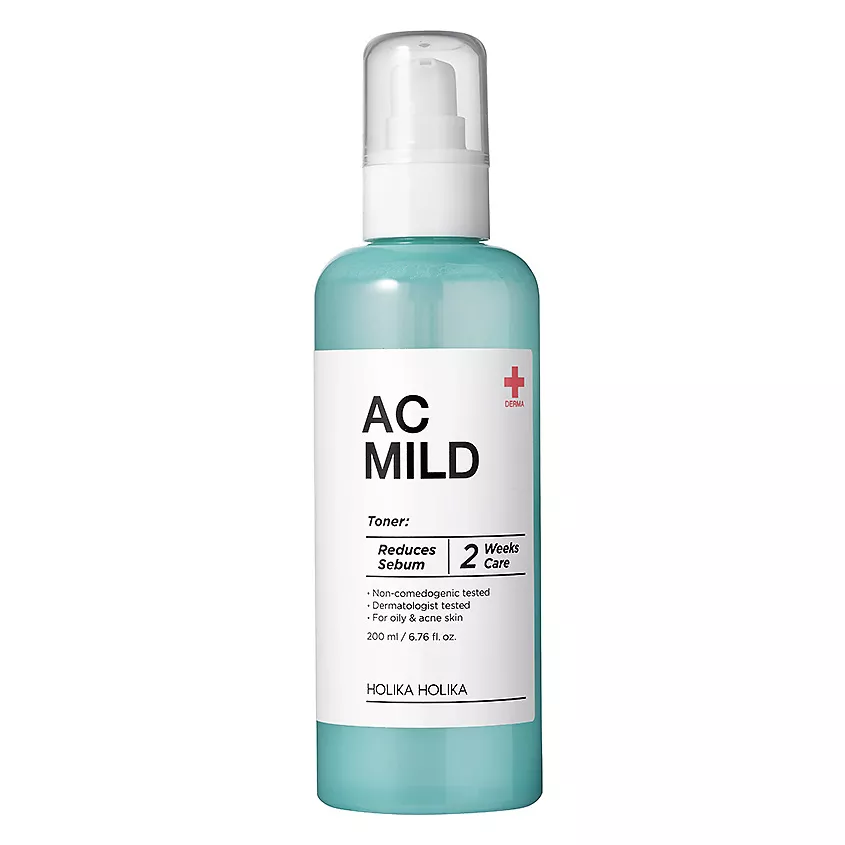 Holika Holika Тонер против покраснений и акне для проблемной кожи AC Mild Toner