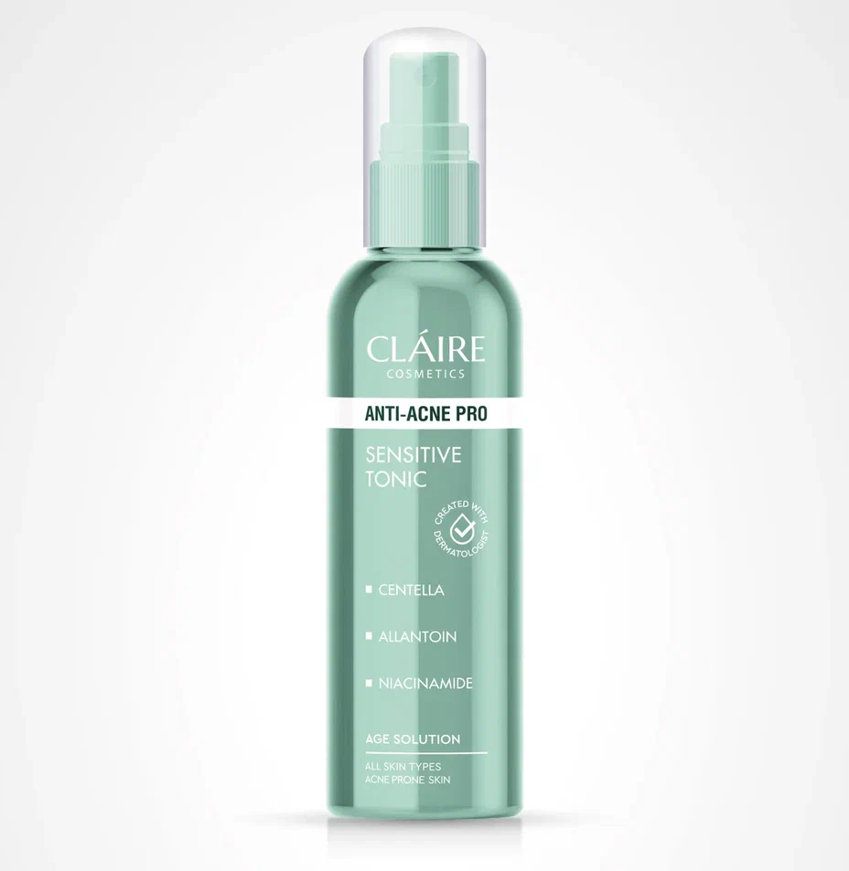 Claire ANTI-ACNE PRO Тоник успокаивающий 200 мл