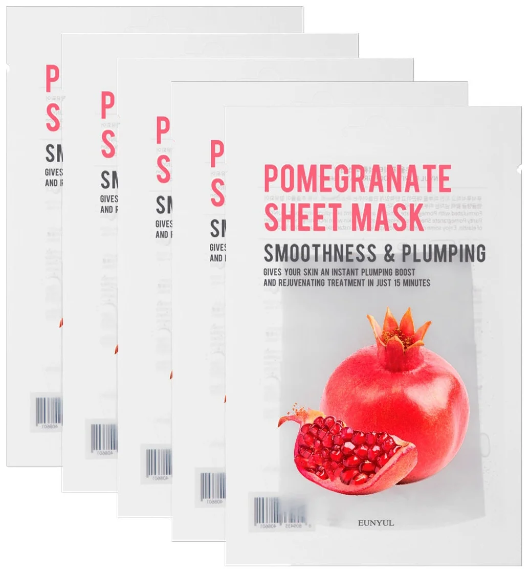 EUNYUL Purity Pomegranate Sheet Mask Маска для лица Гранат 22 мл