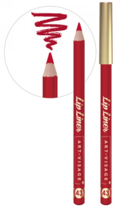 Art-Visage Карандаш для губ Lip liner 43 малиновый