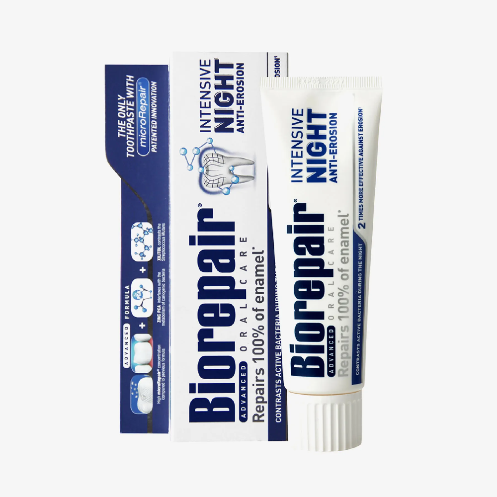 Biorepair Intensive Night Repair Зубная паста Ночное восстановление 75 мл