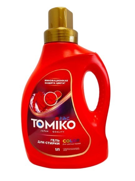 Tomiko Гель для стирки цветных тканей 1 литр