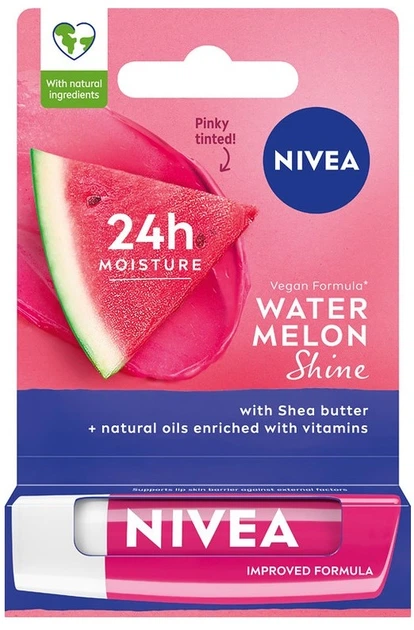 Nivea Бальзам для губ «Арбуз блеск» 4,8 гр