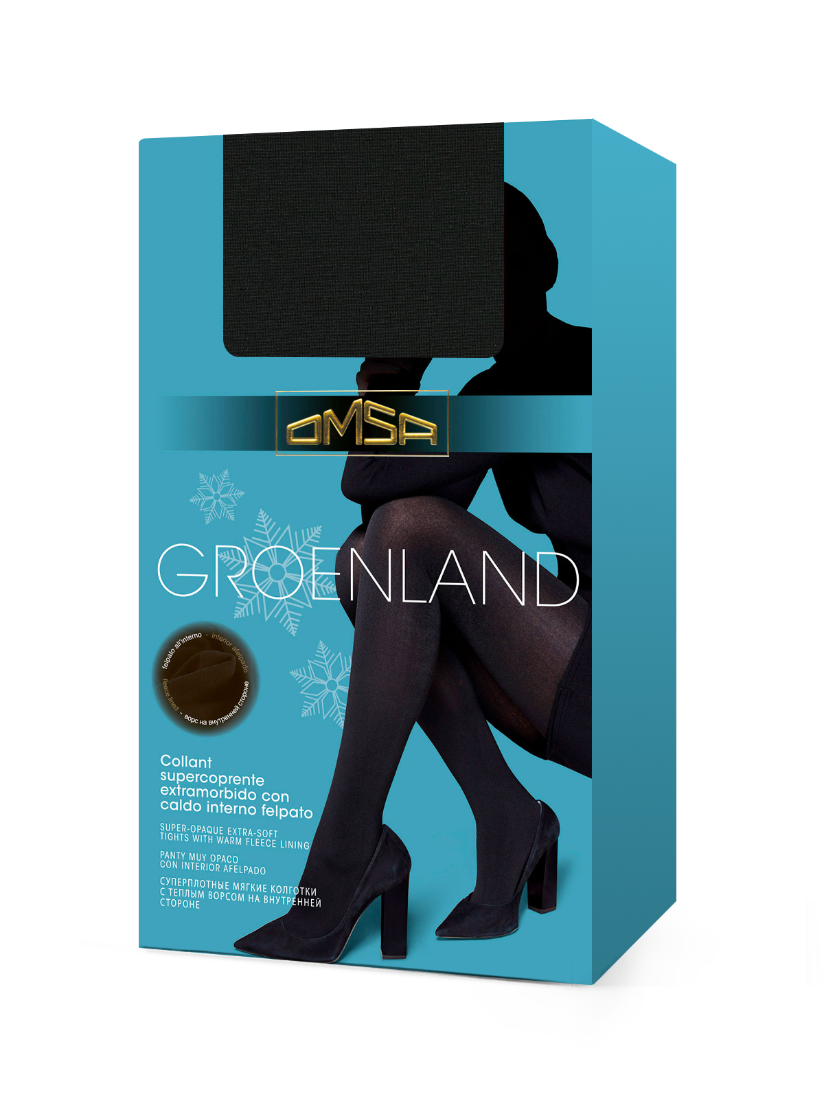 Omsa Колготки GROENLAND nero 2-S