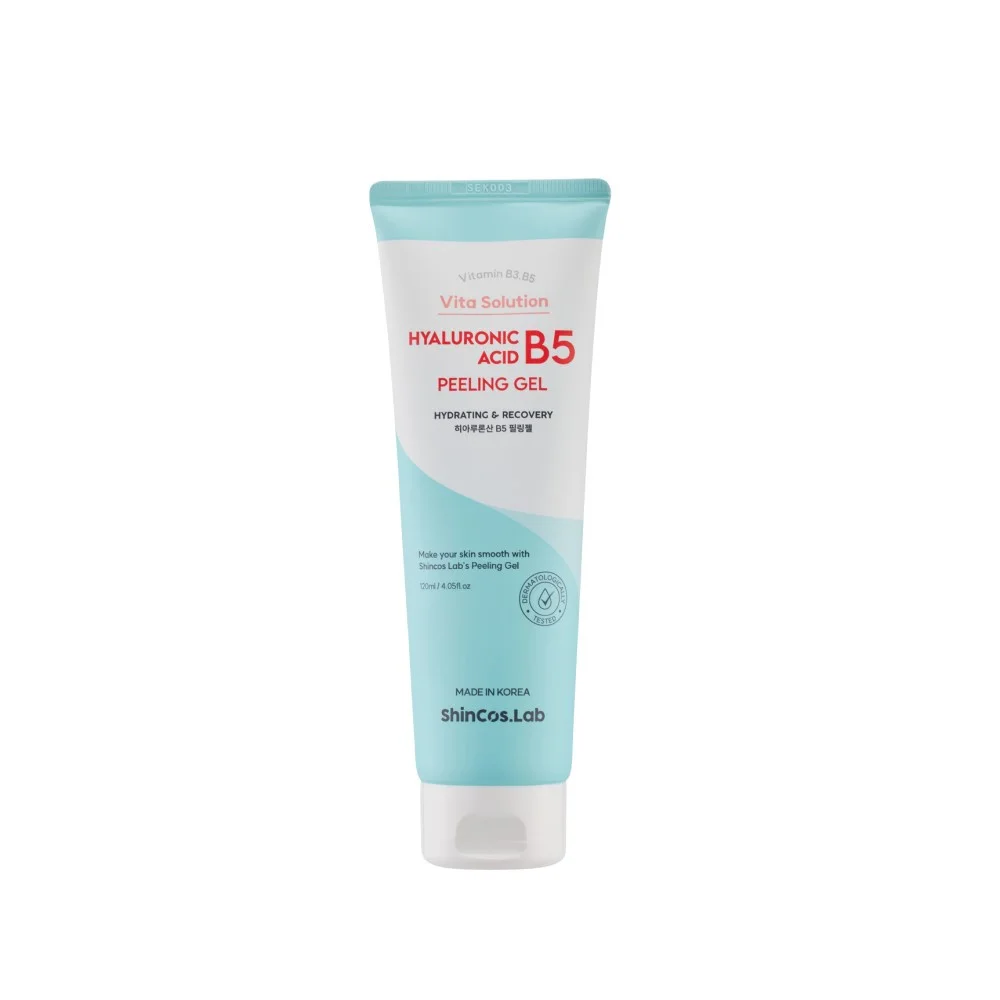 Shincos Lab Пилинг-гель Vita Solution Hyaluronic Acid B5 Peeling Gel Гиалурон и Витамин В5 120 мл