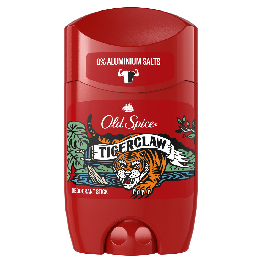 Old Spice Твердый дезодорант Tigerclaw 50мл