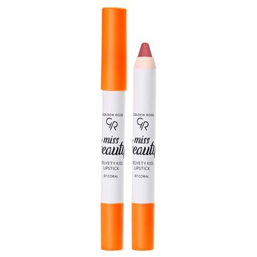 Golden Rose карандаш-помада MISS BEAUTY VELVETY KISS LIPSTICK  07 CORAL