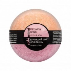 Cafe Mimi Бурлящий шар для ванны Личи и нони 120 гр