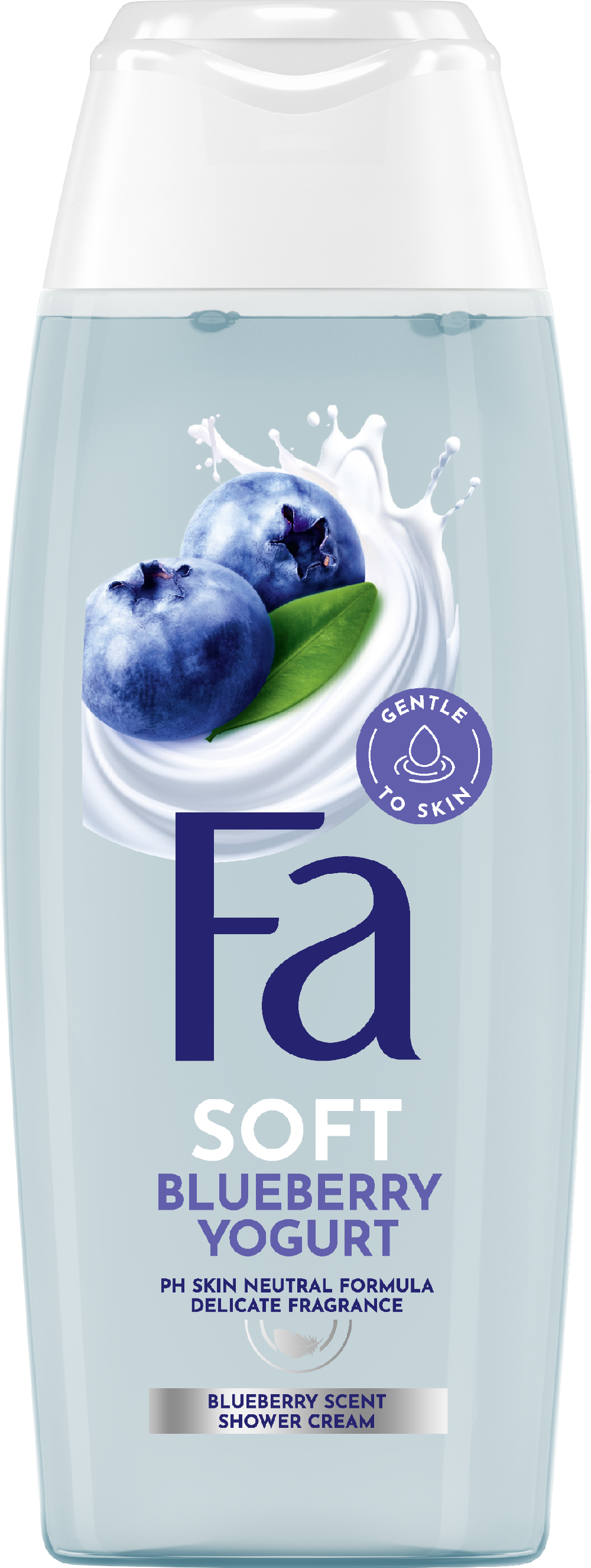 Fa Крем-гель для душа Soft Blueberry Yogurt 250мл